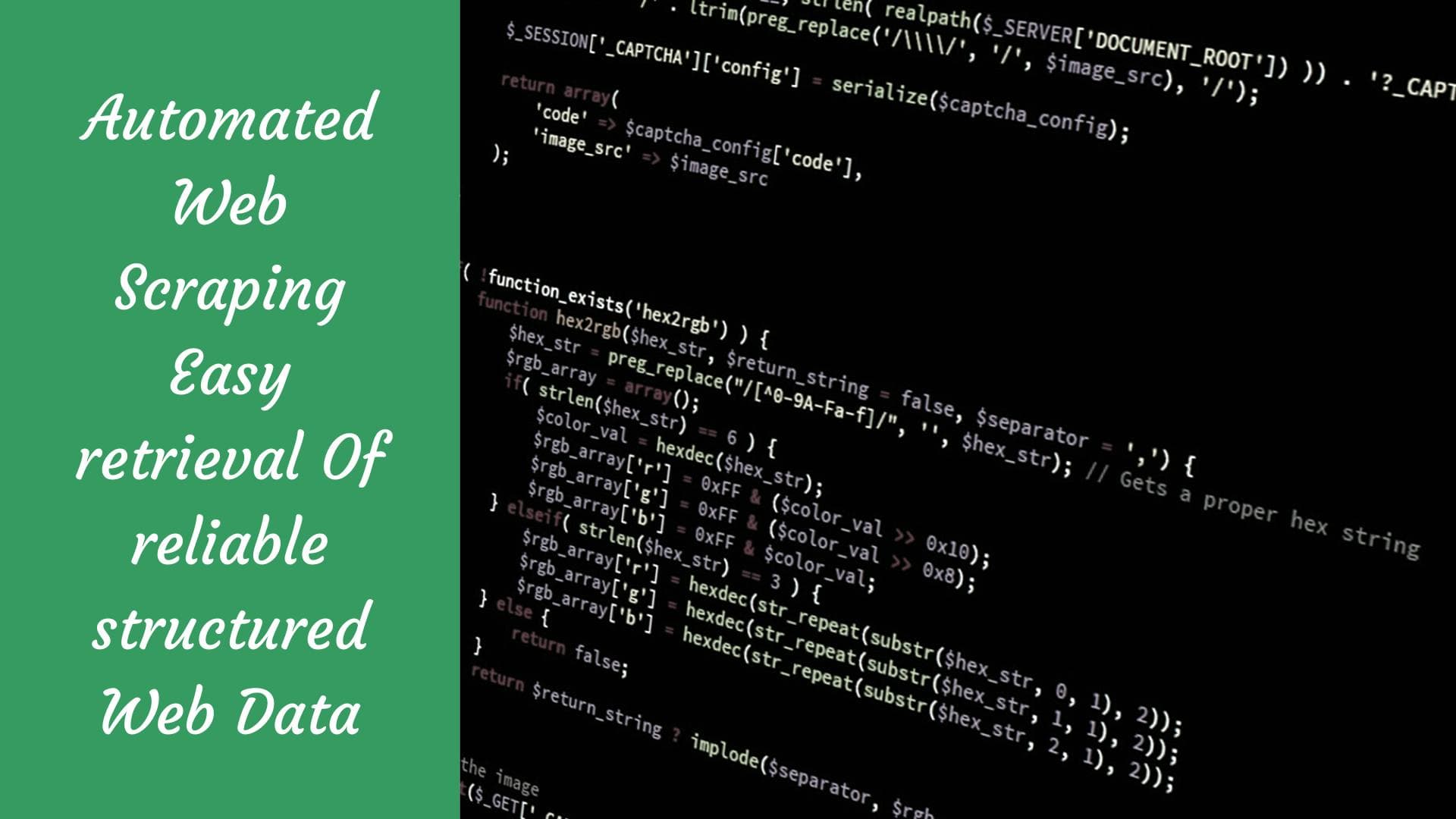 自动化网页抓取——轻松获取可靠的结构化网页数据